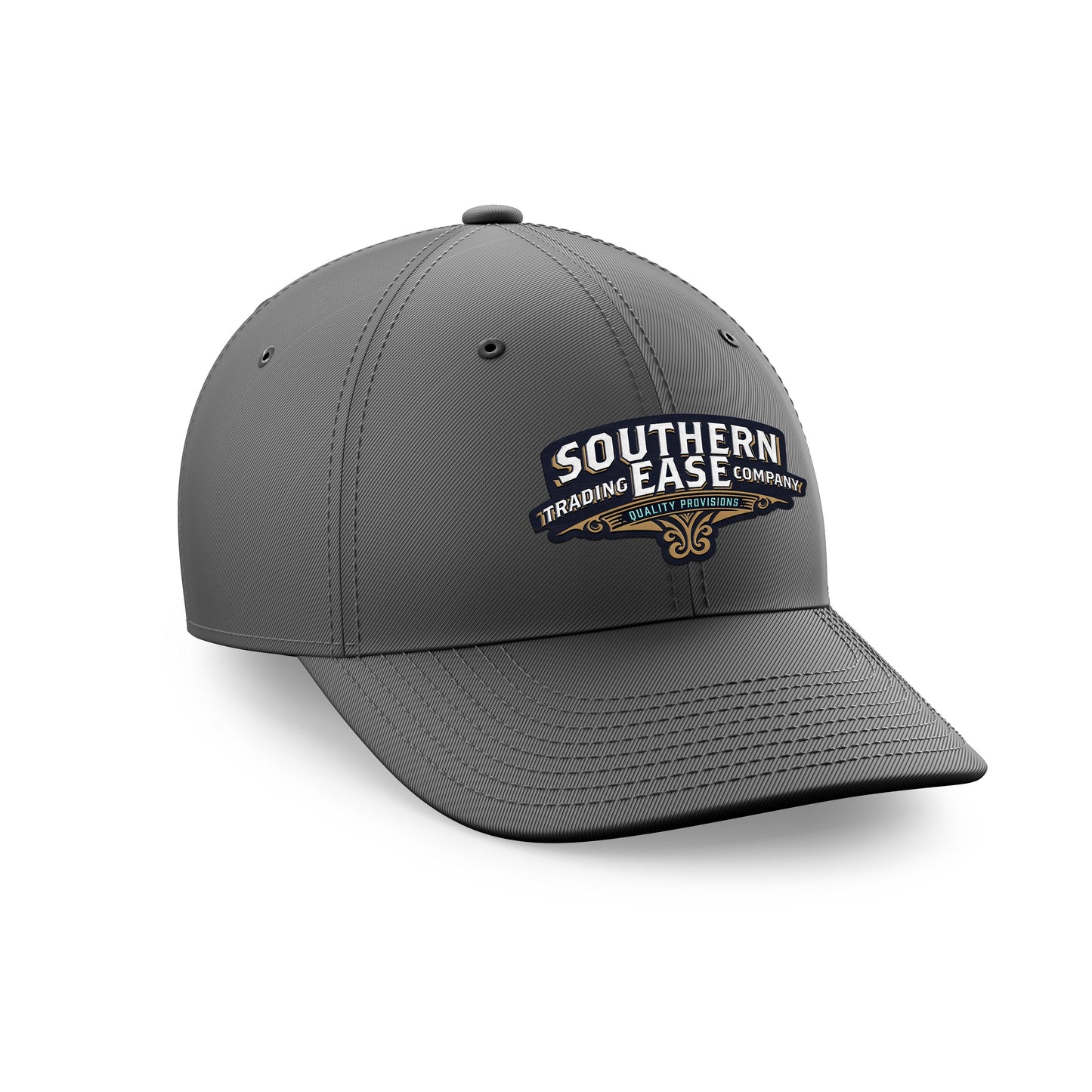 Port & Company® Unstructured Sandwich Bill Cap Color: Charcoal