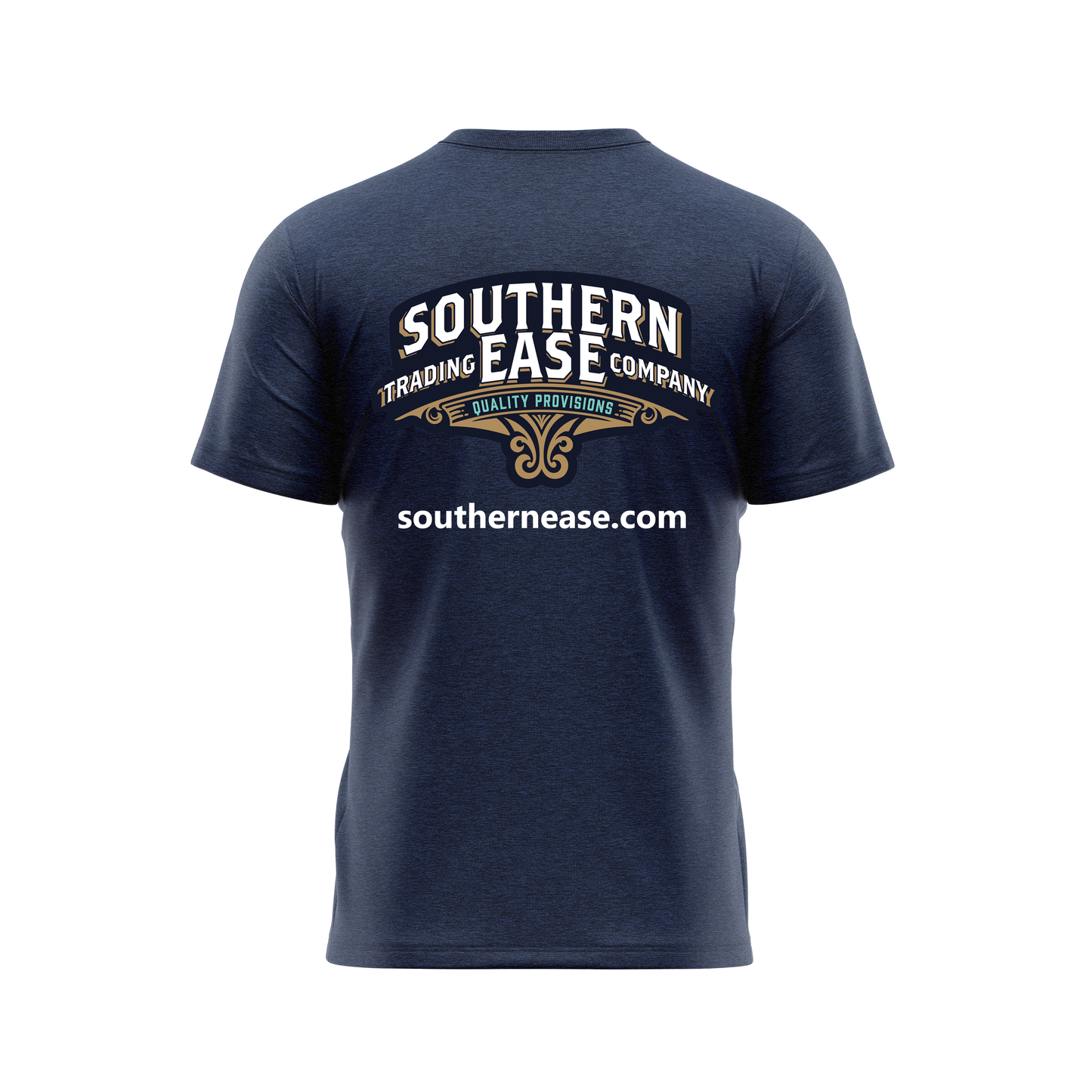 Port & Company® Core Blend Pocket Tee Color: Navy