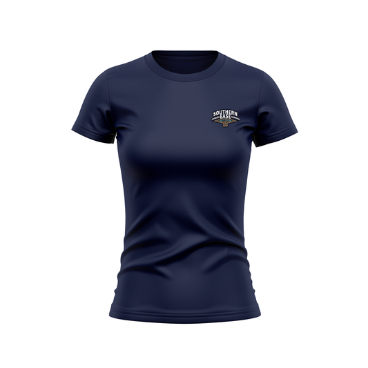 Port & Company® Ladies Core Blend Tee Color: New Navy